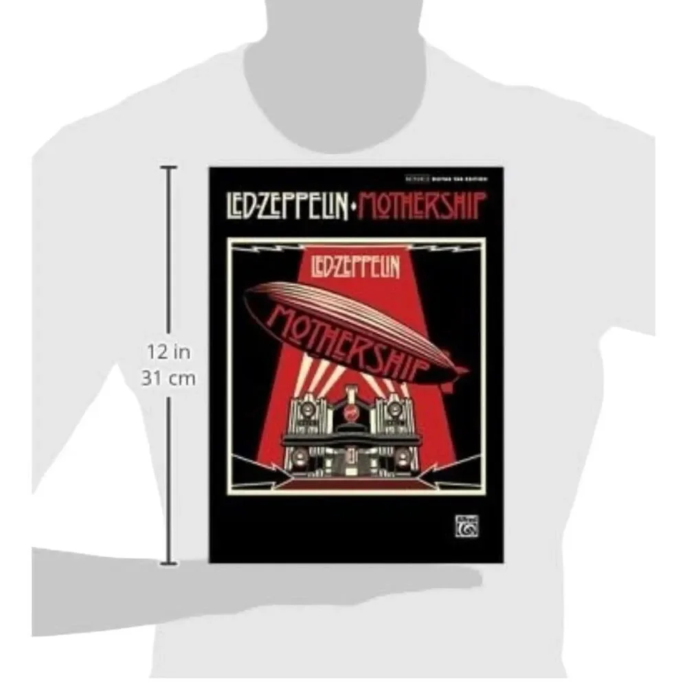 Led Zeppelin: Mothership - Authentic Guitar, Tab Edition Music Book